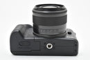 Canon Mirrorless Interchangeable Lips 3000 Kiss M Ef-M 15-45 F3.5-6.3 Is Stm