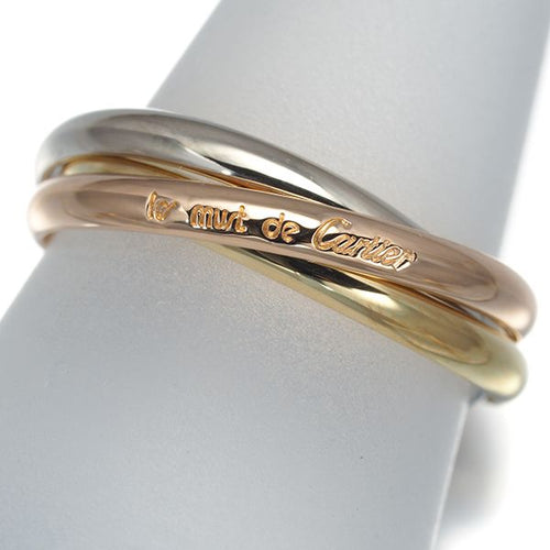 Cartier Ring Xs 49 K18Yg/Wg/Pg #190953