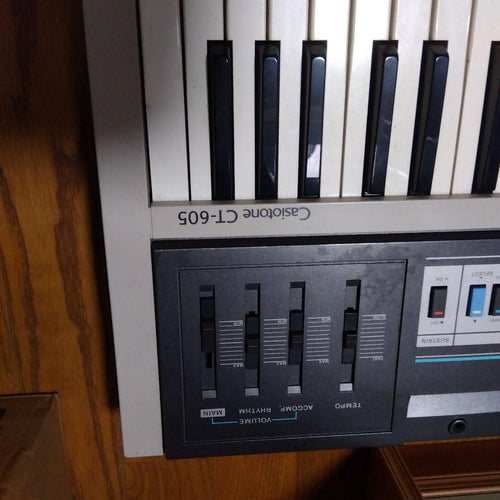 Casio Analog Synthesizers Casiotone Ct-605