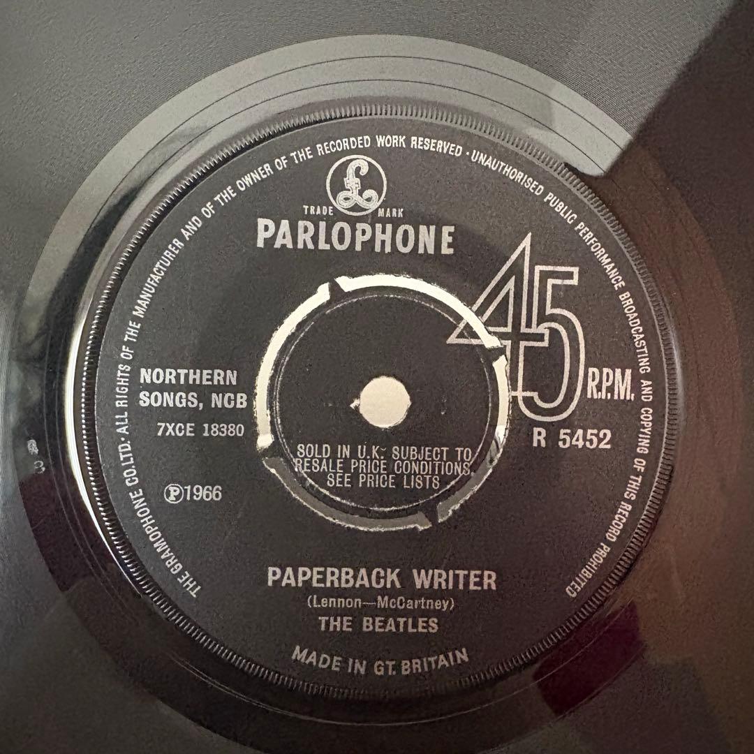 Overseas Music The Beatles Paperback Writer Uk 2