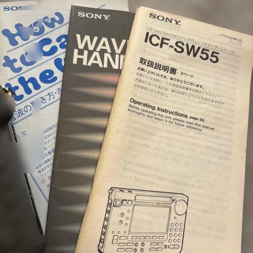 Sony Radio And Boombox Icf Sw55