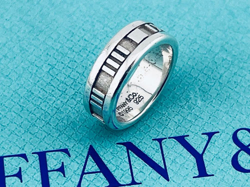 Tiffany Rings D235 1995 Atlas 925 9