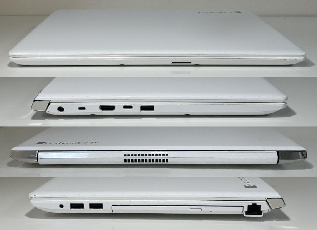 Dynabook Windows Laptops 8 Ynabookp2-T7Kp-Bw I7-8565Ussd512M16