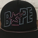 A Bathing Ape Baseball Cap Bape Sta Star Swarovski Trucker Hat Nigo Y9Al