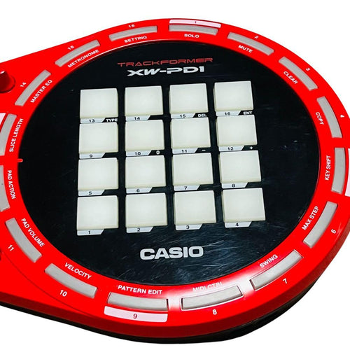 Dj Controllers Casio Trackformer Xw-Pd1