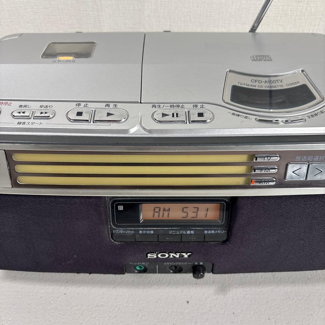 Sony Radio And Boombox Cfd-A100Tv