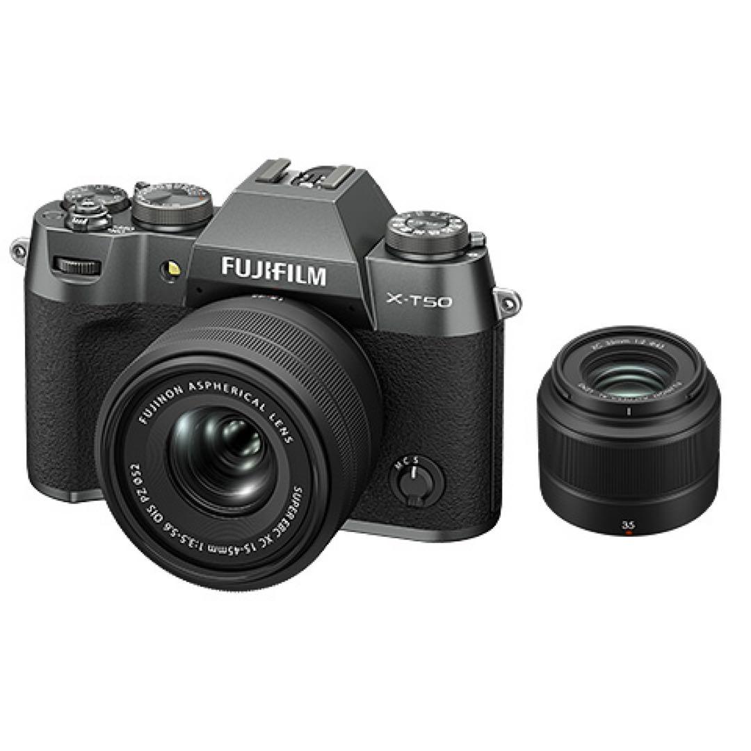 Fujifilm Digital Slr X-T50 Xc15-45Mm+ Xc35Mmf2