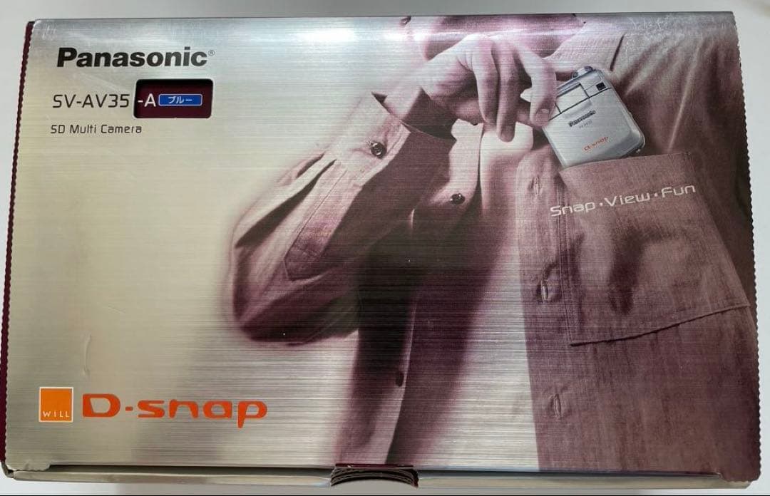 Panasonic Compact Digital Camera D-Snap Sv-Av35