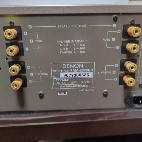 Denon Premium Amplifier Pma-2000 R
