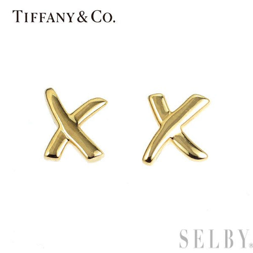 Tiffany Earrings (For Both Ears) K18Yg