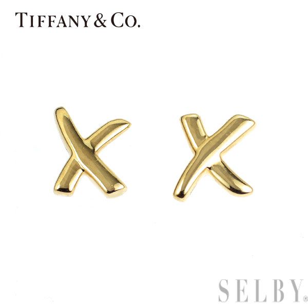 Tiffany Earrings (For Both Ears) K18Yg