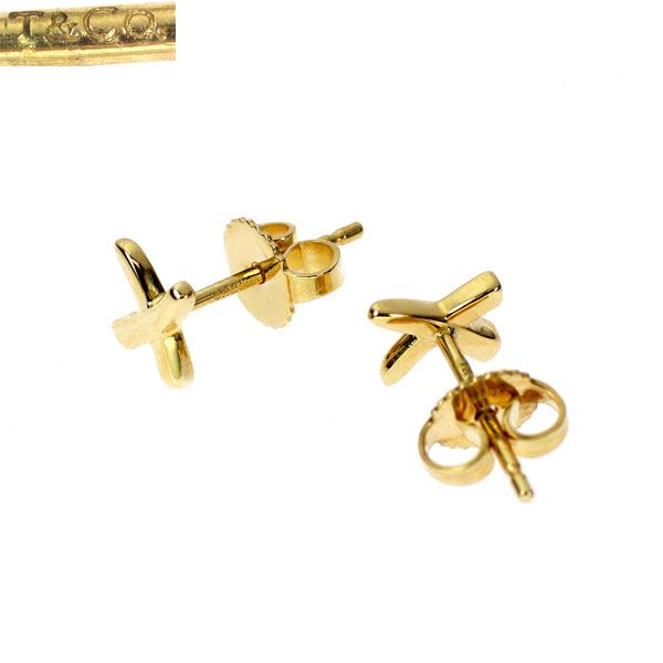Tiffany Earrings (For Both Ears) K18Yg