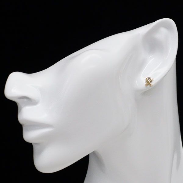 Tiffany Earrings (For Both Ears) K18Yg