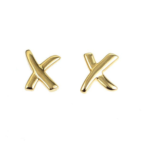 Tiffany Earrings (For Both Ears) K18Yg