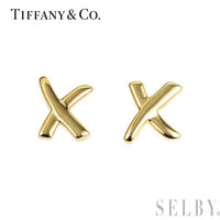 Tiffany Earrings (For Both Ears) K18Yg