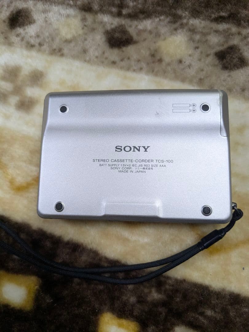 Sony Cassette Player Tcs-100