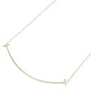 Tiffany Necklace Co T 60011652 40.5/45 K18 Used A