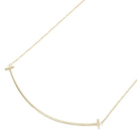 Tiffany Necklace Co T 60011652 40.5/45 K18 Used A