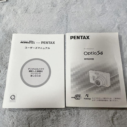 Pentax Compact Digital Camera Optio S6