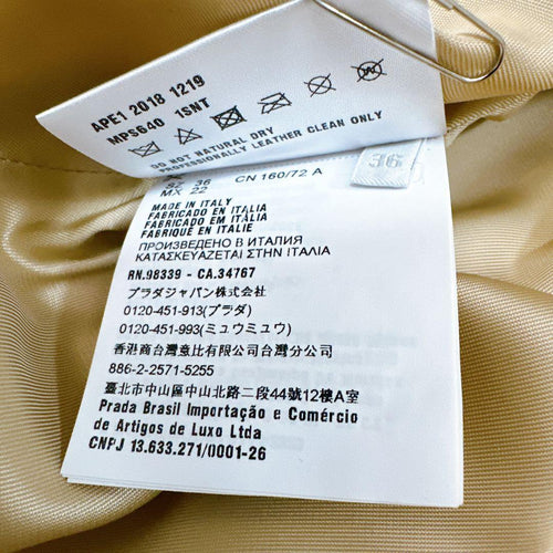Miu Trench Coat Spring