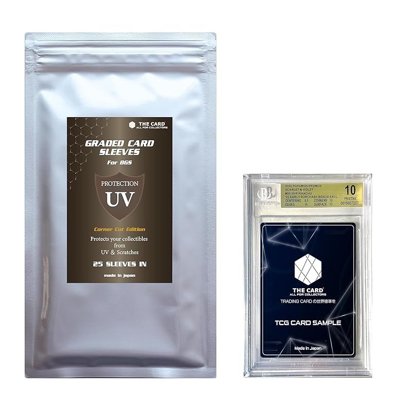 Security Film The Card All For Collectors Bgs Uv 50 Tcg 90% 1