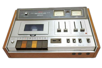 Cd Md Cassette Deck Denon Dr-300