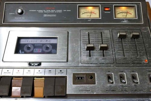 Cd Md Cassette Deck Denon Dr-300