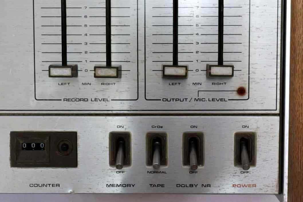 Cd Md Cassette Deck Denon Dr-300