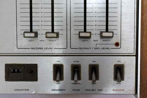 Cd Md Cassette Deck Denon Dr-300