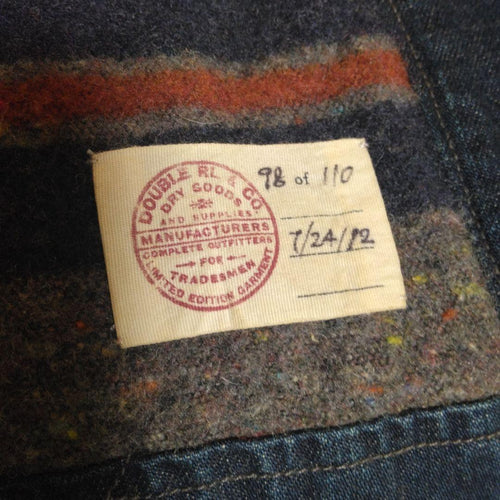 Double Rl G Jean Denim Jacket Rrl Edition