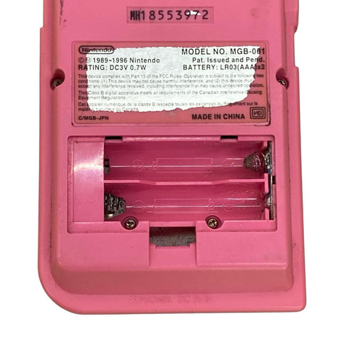 Body (Game Boy) 186000 Nintendo Gameboy Pocket Mgb-001