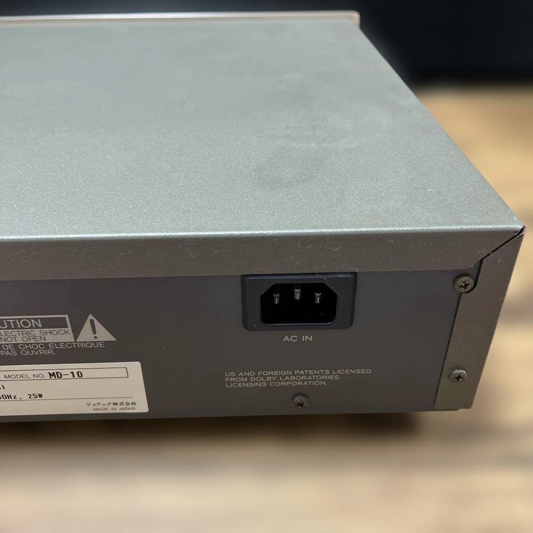Teac Cd, Md Cassette Decks Md-10