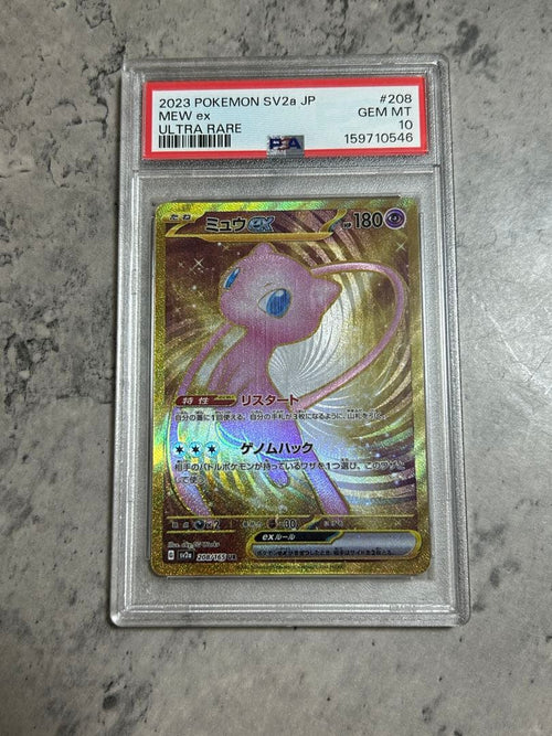 Pok Mon Trading Card Game Psa10 Ex Ur Sv2A 151 208/165