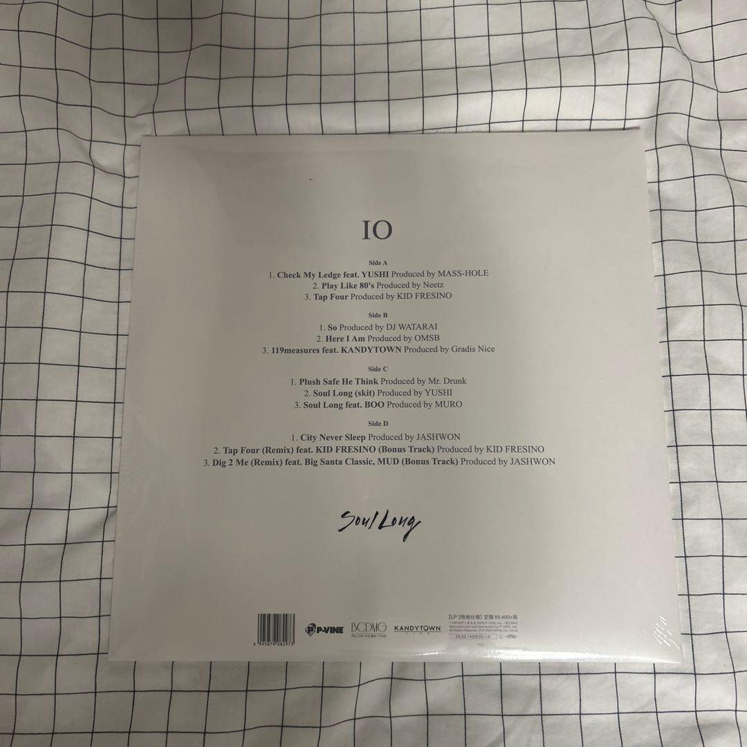 Japanese Music Io Soul Long 10Th Lp