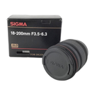 Sigma Lens (Zoom) 18-200Mm F3.5-6.3 Dc