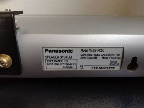 Panasonic Speakers Sb-Fs770