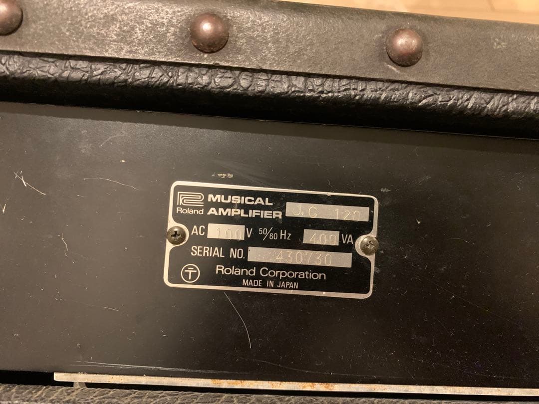 Roland Guitar Amplifier Jazz Chorus Jc-120