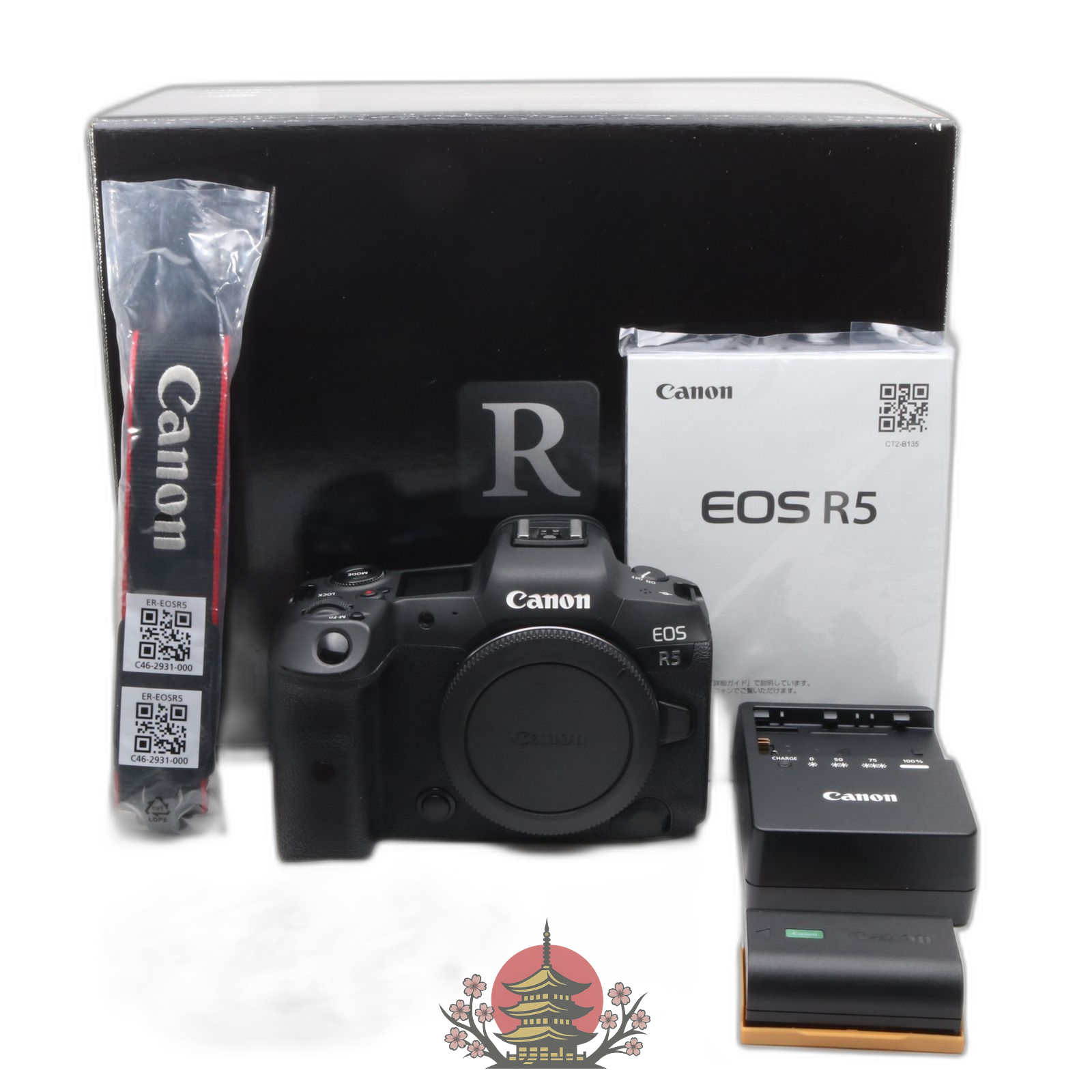 Canon Mirrorless Interchangeable Lips Eos R5 Rf