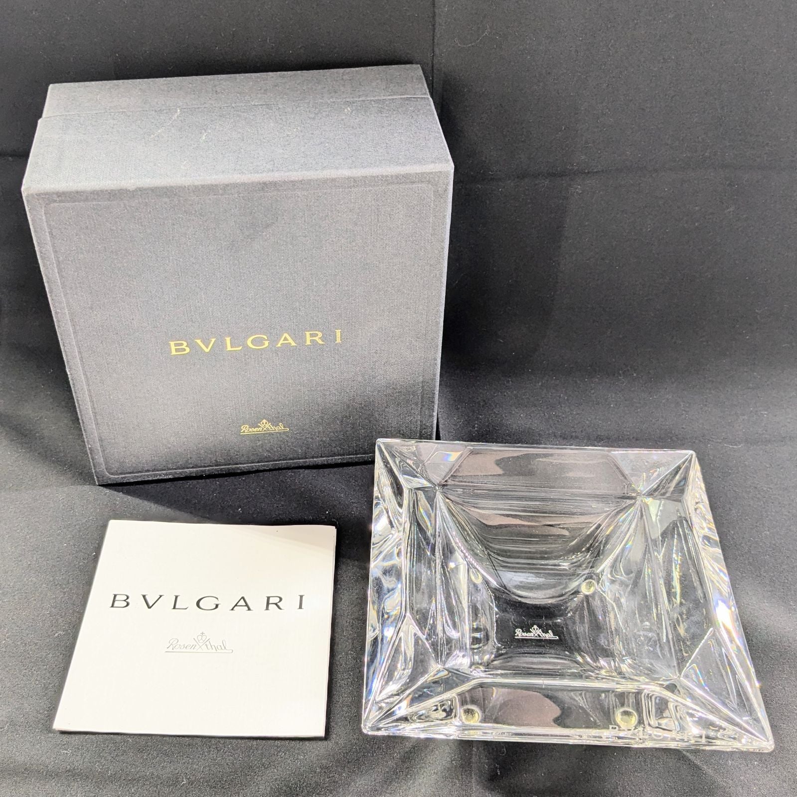 Bvlgari Type Ashtray Rosenthal Qg-332