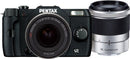 Digital Slr Pentax Q10 02 Standard Zoom 06 Telephoto Wzoomkit Black