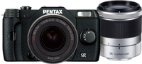 Digital Slr Pentax Q10 02 Standard Zoom 06 Telephoto Wzoomkit Black