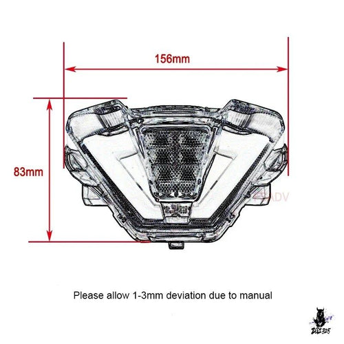 Light Winker Fz07/Mt07 2021-2024 Led