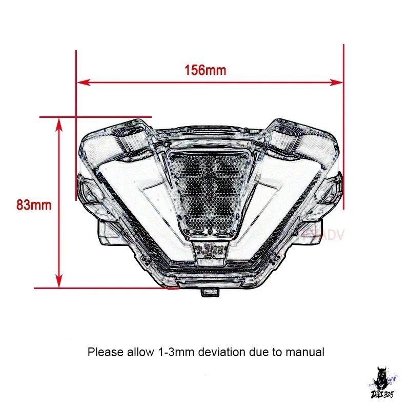 Light Winker Fz07/Mt07 2021-2024 Led