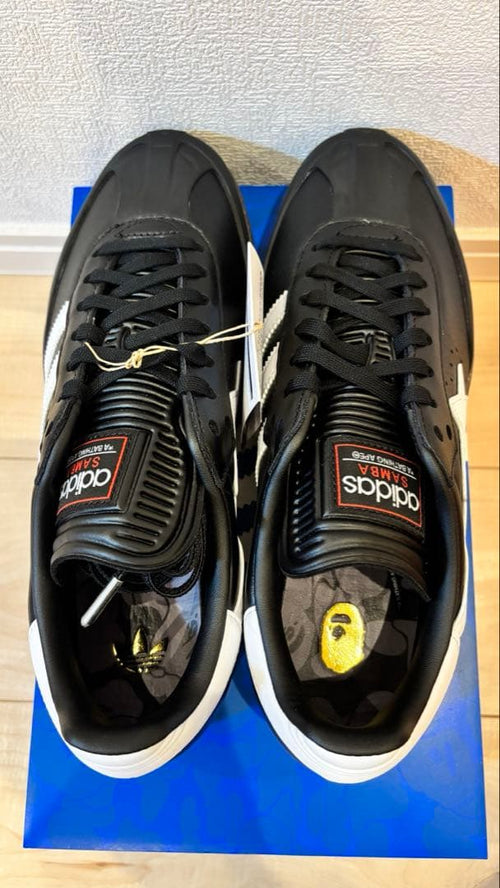 Adidas Sneakers Bape Samba Black White