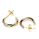 Cartier Earrings (For Both Ears) K18Yg/Wg/Pg