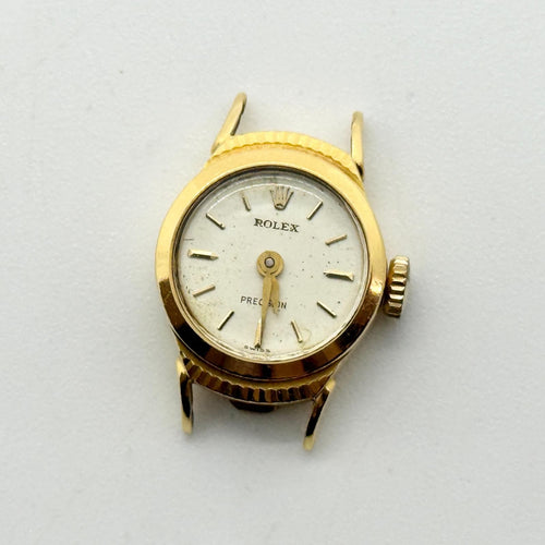Rolex Hand -Wound Clock 9285 18K 750 Yg 8.8G