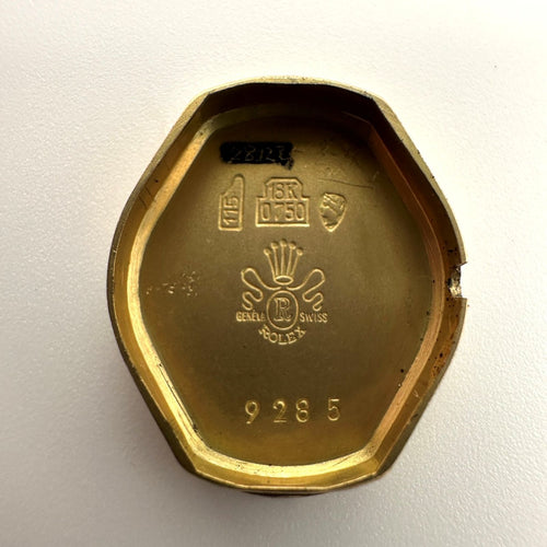 Rolex Hand -Wound Clock 9285 18K 750 Yg 8.8G