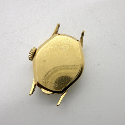 Rolex Hand -Wound Clock 9285 18K 750 Yg 8.8G