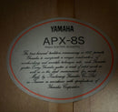 Yamaha Acoustic Guitar Apx-8S