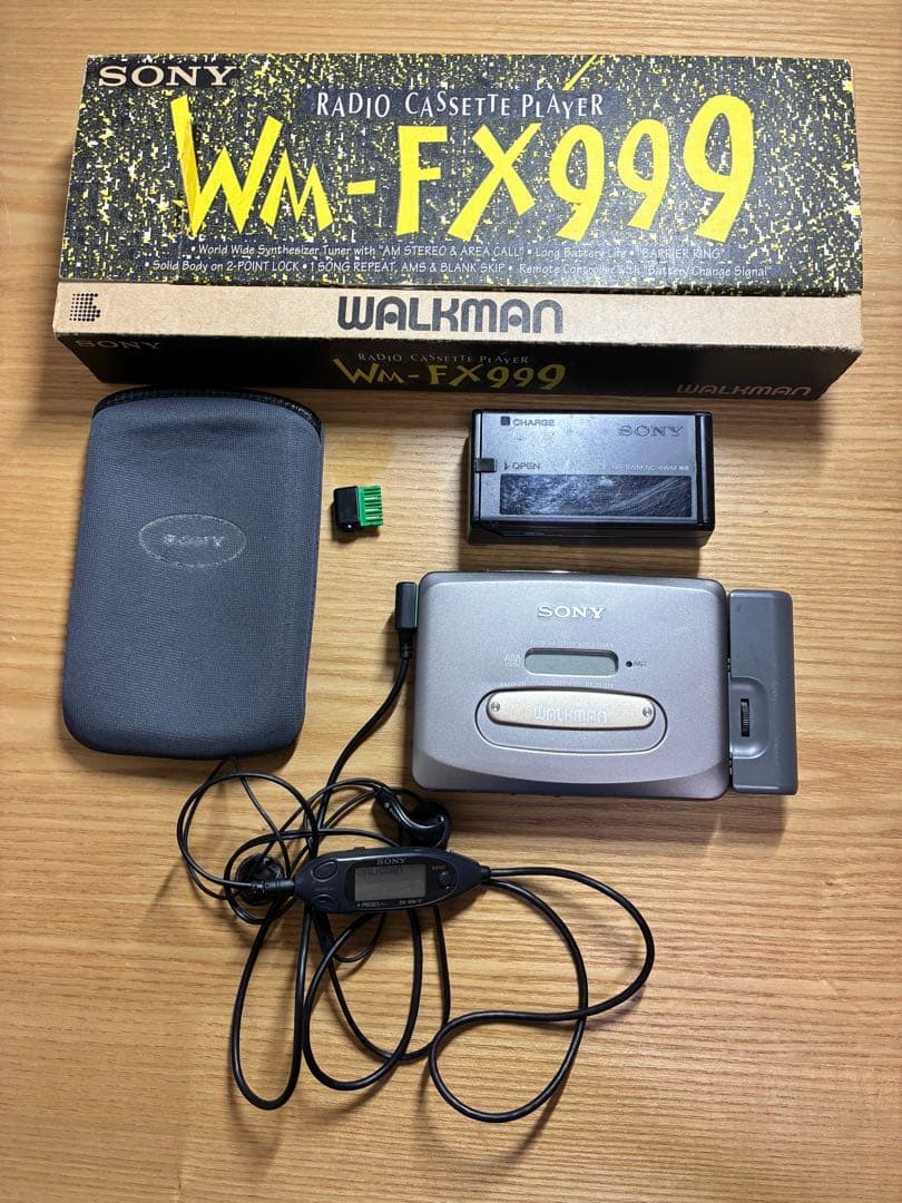Sony Cassette Players Walkman Wm-Fx999